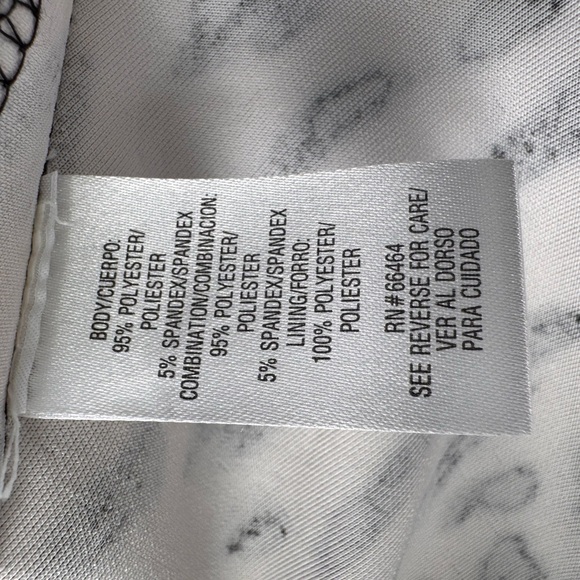 Studio One Animal Print Dress with Black Accents - Picture 5 of 12